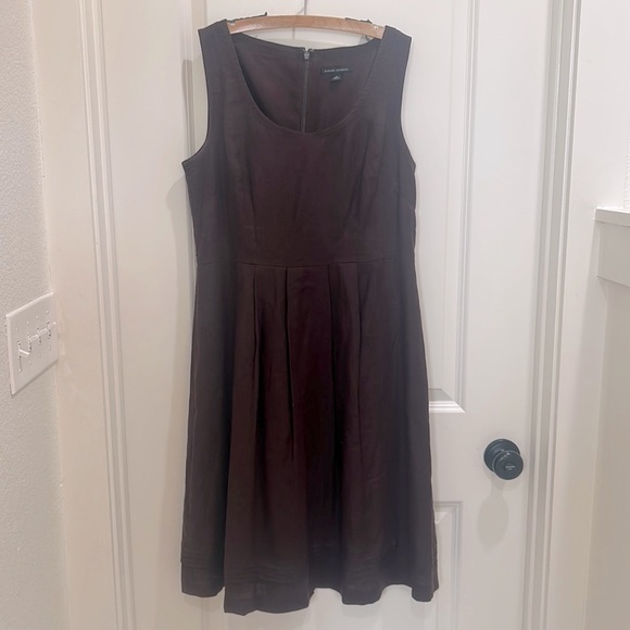 banana republic brown linen dress Banana Republic, White Lotus, Linen, Mini Dress, Brown, Zebra Print Size XS